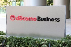 NTT DOCOMO Business signboard and logo